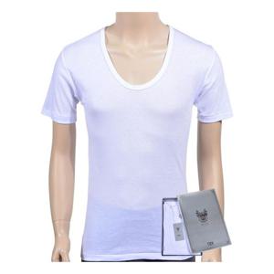 통풍이 잘되는 화이트 남성 반팔 런닝 베이직코디