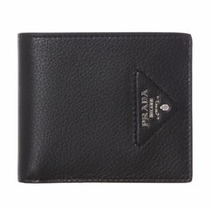 [프라다] 반지갑 2MO513 2BBE F0002 삼각 로고 레더