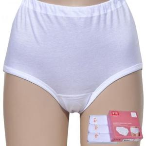 여성팬티 여자팬티 백색 맥시 꿀땡 면100 깔끔한 3매