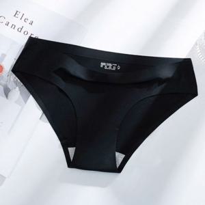 심리스 6165 XL 팬티 블랙 노라인누디 심리스팬티 삼