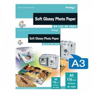 폼텍 소프트광택 포토용지 IH1032 180g A3