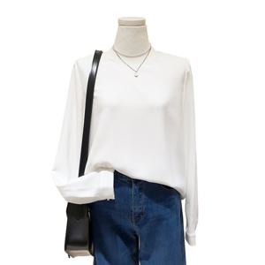 [숲]기본 라운드넥 블라우스 (SB3LS30)