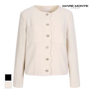 [마레몬떼][마레몬떼] 물결디자인 자켓_M232MJK06S0 (P003490533