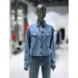 제시뉴욕 세이브존04 셔츠형 크롭 데님 자켓 BEM5DJ8420PP
