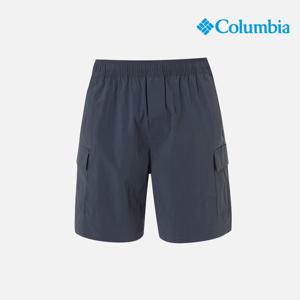 [컬럼비아] 남성 우븐 카고 숏 팬츠_챠콜 (C62-YMD802)