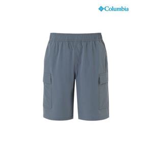 [컬럼비아 키즈]키즈 우븐 카고 반바지_블루 (C62-YMK804)