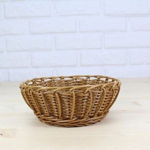 pp 라탄 미니원형바구니 중