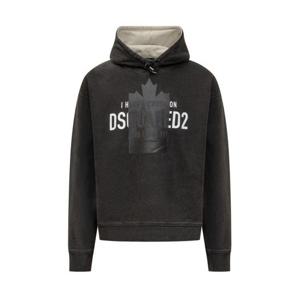 디스퀘어드2 후드 티셔츠 S74GU0860S25599 900 Black