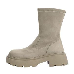 부츠 SFMS042 3COLOR 여성 키높이 미들기장 삭스부츠