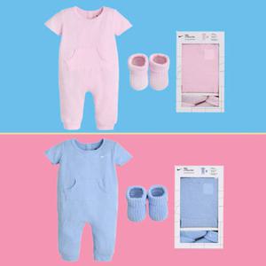 나이키키즈 베이비 나이키롬퍼삭스세트 바디수트 A252UU895P 출산 백일선물 조카선물 플레이키즈CH