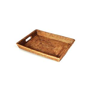 트레이 미얀마 천연 라탄 인아웃 스몰 S NO.BK140