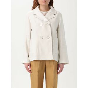 [MAX MARA S] 라프리마 여성 자켓 린넨 앤 코튼 피코트 2519041053600 025 베이지 /6