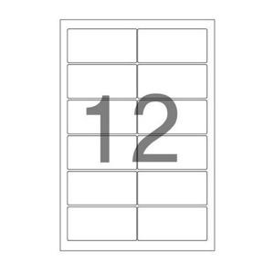 주소용 라벨 LS-3212 100매 12칸 폼텍 프린터라벨지 주소프린트라벨지 라벨지 우편발송라벨 주소라벨지 주