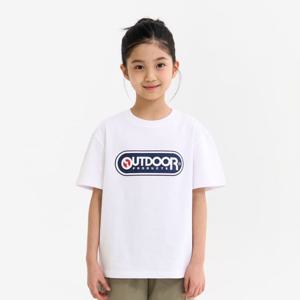 [본사][아웃도어프로덕츠키즈]에센셜 아웃도어 반팔티 (화이트) OD252ISS04_WHT