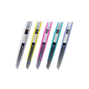 NT CUTTER A-301RP 소형 5연발 컷터칼 (색상랜덤 1개) 컷터칼 커터칼 사무용커터 커터칼날 칼날 고급커터