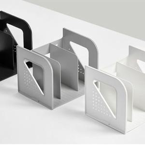 시스맥스 EL 책꽂이 3단 2개 1세트 3단책꽂이 심플책꽂이 책상꽂이 칸막이책꽂이 손잡이책꽂이 플라스틱책