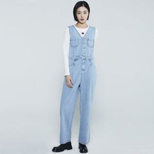 [버커루]여성 브이넥 민소매 점프 수트 B232DO992P