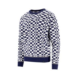 [엘르골프]25년 봄 남성 전판 자가드 라운드 스웨터[6L13301]