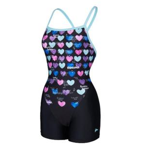 [레노마수영복]여성 X자형2부 반신 수영복 RN-LS2E857_BK