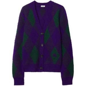 버버리 아가일 인타르시아 가디건 8076954