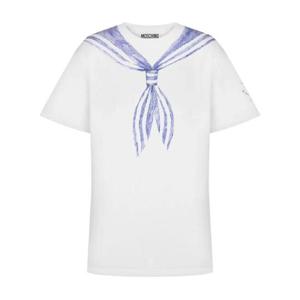 모스키노 세일러 모티프 티셔츠 A07120442