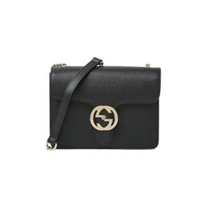 구찌 GG 인터로킹 체인 숄더백 블랙 510304-CAO0G-1000