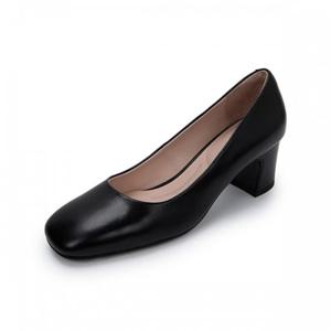 [무크] 여성 스퀘어 드레스 구두 5M 블랙 베이지 522101