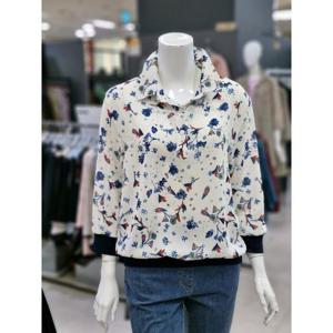 화이트호스 세이브존05 여름 나염 블라우스 A252201