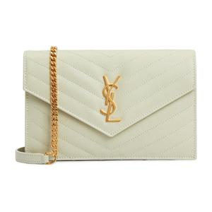 생로랑 카산드라 마틀라세 여성 체인 숄더백 742920 BOW01 9207