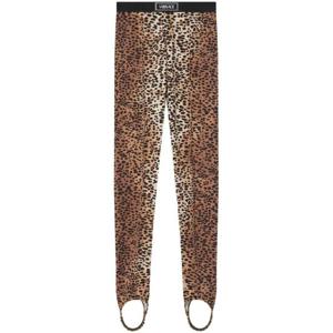 25 FW 베르사체 레오파드 프린트 고리 레깅스 10158791A13676 TP433085711