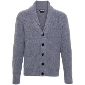 25 FW 톰포드 숄 칼라 골지 가디건 KLL010YMK039F24 TP432053049