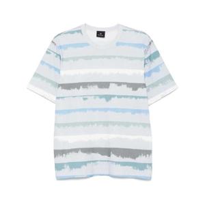 25 FW 폴스미스 드립 스트라이프 프린트 티셔츠 M2R220XP22328 TP434604277