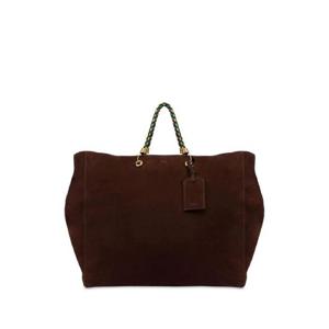 25 FW 모스키노 송아지 가죽 스웨이드 토트 백 MC4112PP1MOJ0 TP432065166