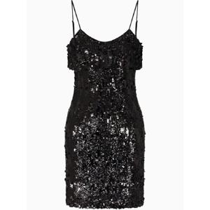 25 FW 아르마니 익스체인지 시퀸 민소매 드레스 XW000379AF12833 TP435998559