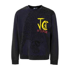 25 FW 저스트 카발리 레오파드 프린트 스웨트셔츠 78OAIE14CFW12 TP438259501