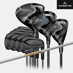코브라 다크스피드 어댑트 미즈노 프로 225 블랙 스틸 조합 남성풀세트[10PC/7i/4번~PW][DG 105]
