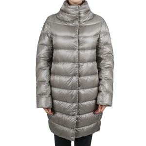 에르노 25FW 여성 도라 구스다운 롱패딩 라이트그레이 PI0177DIC 12017Z 9406