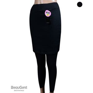 (스킨센스)보들보들 촉감 기모 치마레깅스