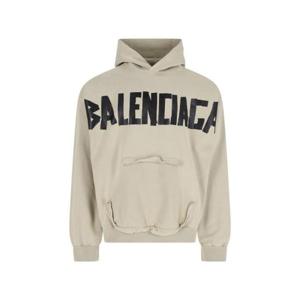 Balenciaga 로고 프린트 후드티 744441TSV86 9501 TP943937072