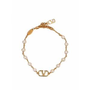 [VALENTINO] 라프리마 여성 팔찌 Brangles 브이 로고 시그니처 펄 J0G16UXM23R 골드 /8