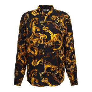 Versace 진스 꾸뛰르 올오버 프린트 긴팔 셔츠 76GAL2R0NS407 G89 TP944441596