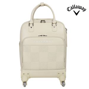 캘러웨이 로즈빌 여성용 바퀴형 골프 보스턴백 베이지