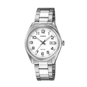 카시오 LTP-1302D-7B 여성 아날로그 메탈 손목 시계
