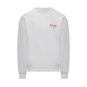 지방시 로고 프린트 크루넥 스웨트셔츠 BMJ0LC3YJ5100 100 TP934463632