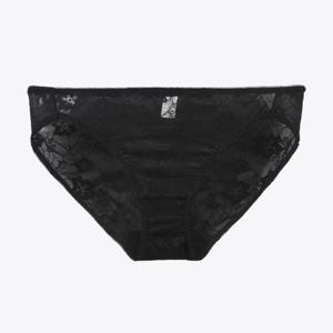 [섹시쿠키][시스루]블랙망 자수 레이스 메세지 팬티SCWPB031