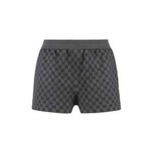 구찌 프린트 테크니컬 저지 숏팬츠 837609XJHF0 1000 Black