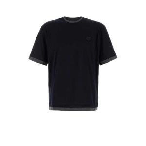 프라다 반팔 티셔츠 UJN912SWMO11CD F095J BLUE