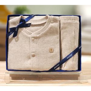 압소바 HK(아가내의)베이지 골지 슬림내의(25FW) (1A2D10385)