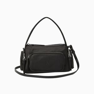 [캘빈클라인 진]여성 CK 포켓 나일론 크로스백 블랙 4F3132G (4F3132G-UB1)