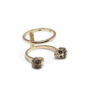 알렉산더 맥퀸 더블 스컬 링 553656J160K 7286 TP934397434